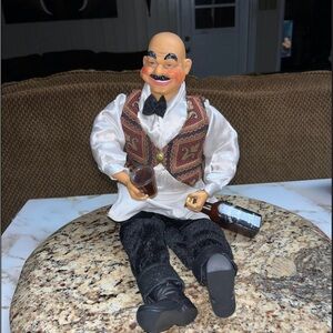 Karen Diodion • The Crakewood Collection • Bar Tender Figurine • New